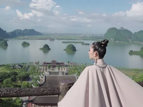 Vẻ đẹp mê hoặc của Việt Nam trong video Lâm Thu Hồng đem tới The Miss Globe 2022