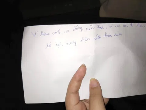 Bé gái sơ sinh bị bỏ rơi ở Quảng Nam, lời nhắn người mẹ để lại khiến ai cũng xót xa