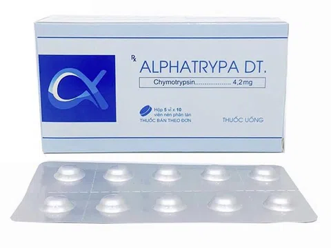 Thu hồi thuốc Alphatrypa DT không đạt tiêu chuẩn chất lượng