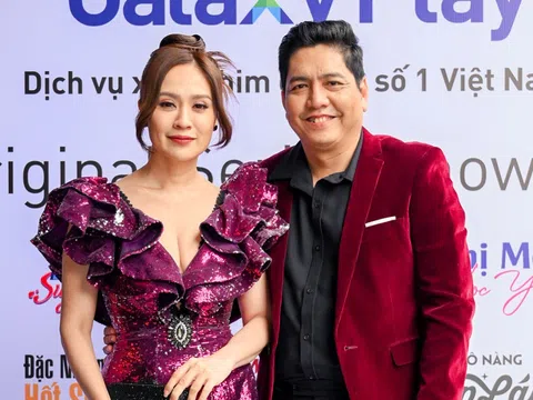 Vợ chồng Thanh Thúy - Đức Thịnh tông xuyệt tông sánh đôi dự ra mắt chuỗi phim Việt