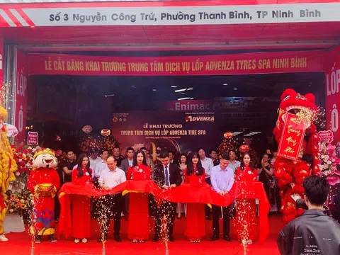Casumina khai trương Advenza Tire Spa tại Ninh Bình - Khơi dậy niềm tự hào dân tộc trong tiêu dùng hàng Việt