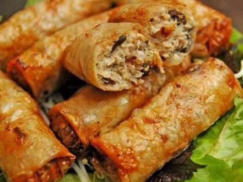 Rán nem thêm vài lát loại củ này, nem rán giòn rụm, dầu không cặn đen