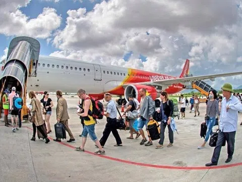 Sản lượng khách quốc tế qua đường hàng không tăng gần 500%: Thị trường du lịch đang đà bứt phá