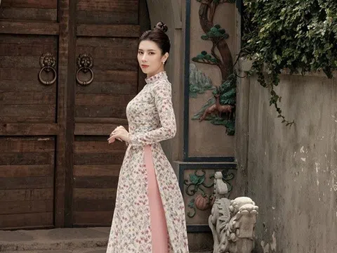 Bộ ảnh áo dài đẹp rạng rỡ của Hoa hậu Dương Yến Nhung