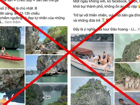 Quảng Ninh: Xử lý nghiêm du lịch tự phát trên vịnh Hạ Long