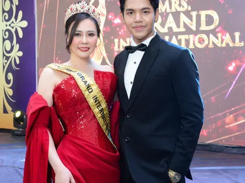 Phan Kim Oanh giữ vương miện lâu nhất của Mrs Grand International
