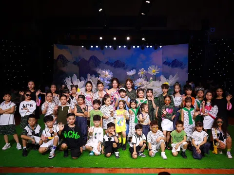 Dàn mẫu nhí tự tin tỏa sáng tại Vietnam Kids Fashion Week 2023 với BST đến từ thương hiệu HachiO