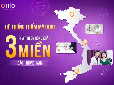 Thẩm mỹ OHIO khai trương chi nhánh Đà Nẵng - Mừng hệ thống cơ sở phát triển rộng khắp 3 miền đất nước