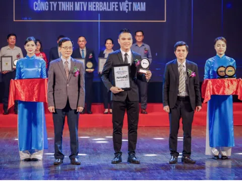 Herbalife Việt Nam đạt Chứng nhận Top 10 Nhãn Hiệu Nổi Tiếng Việt Nam & Doanh Nghiệp Tiên Phong Đổi Mới Sáng Tạo năm 2025