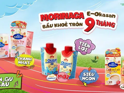 Cải tiến mới tiện lợi, siêu ngon, chuẩn gu mẹ bầu từ Morinaga E-Okasan