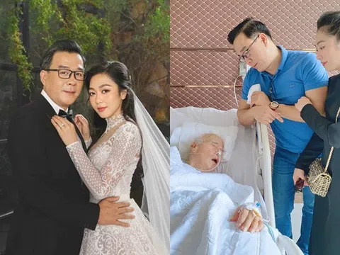 "Vua cá Koi" cùng Hà Thanh Xuân thăm bố ruột hôn mê nửa năm, lý do mẹ khóc trong đám cưới