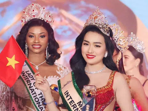 Người đẹp Vũ Thị Hoa đăng quang Mrs Earth International 2024