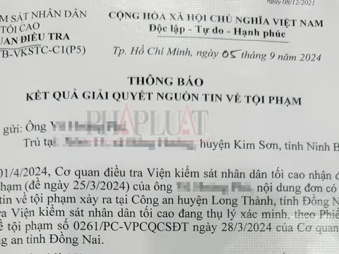 Huyện Long Thành, Đồng Nai: Dùng nhục hình gây chết người, cựu Trung úy bị bắt tạm giam