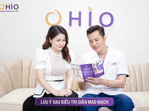 Quy trình điều trị giãn mao mạch chuẩn y khoa - Phác đồ cá nhân hóa từ Bác sĩ da liễu