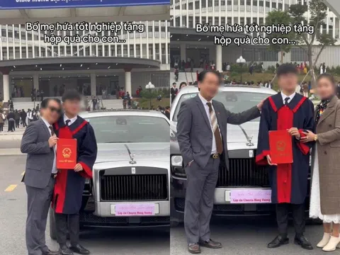 Thực hư nam sinh Phú Thọ vừa tốt nghiệp cấp 3 được gia đình tặng xế sang Roll-Royce gây xôn xao MXH