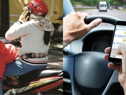 Chi tiết mức phạt lỗi sử dụng điện thoại khi lái xe mới nhất năm 2024
