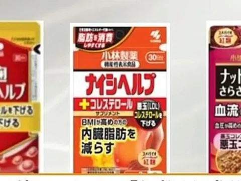 Bộ Y tế cảnh báo người tiêu dùng không mua sản phẩm có nguy cơ tổn thương thận của Kobayashi