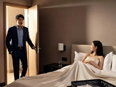 Đi công tác về đêm, thấy người lạ nằm cạnh vợ, tôi kéo chăn ra rồi chết lặng với sự thật phía dưới