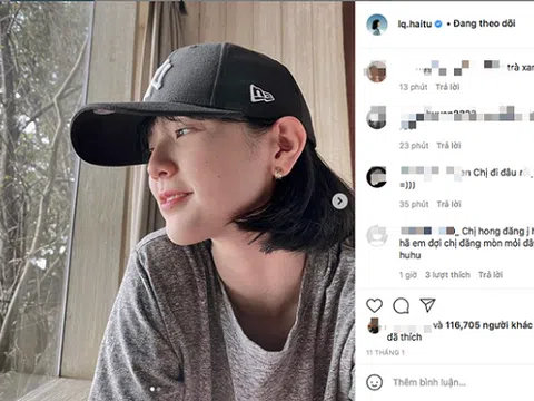 Đăng ảnh từ lâu, Hải Tú vẫn nhận được điều bất ngờ giúp cô nàng trở thành "nữ hoàng" Instagram Việt