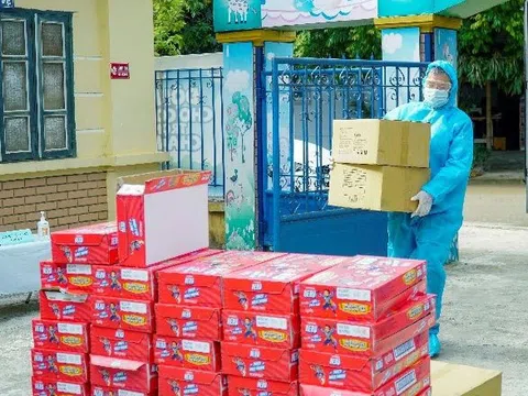 Quỹ sữa vươn cao Việt Nam kịp thời đến với trẻ em Điện Biên trong mùa dịch