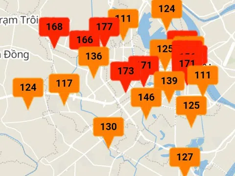 Hiện tượng nghịch nhiệt khiến chất lượng không khí ở Hà Nội ở ngưỡng kém và xấu