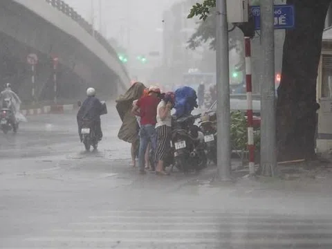 Dự báo thời tiết ngày Tết Trung thu: Hà Nội có mưa rào và dông, có khả năng xảy ra lốc, sét