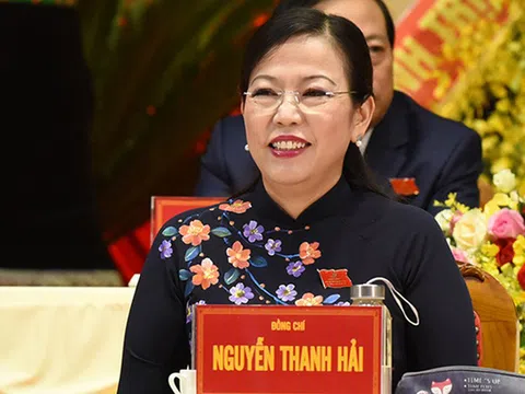Bà Nguyễn Thanh Hải tái cử Bí thư Tỉnh ủy Thái Nguyên