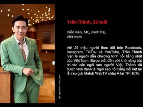 Việt Nam có 3 đại diện lọt vào danh sách “100 ngôi sao số 2020” của Forbes Asia