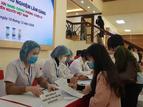 Ngày mai (17/12), Việt Nam tiêm thử nghiệm mũi vaccine COVID-19 đầu tiên trên người