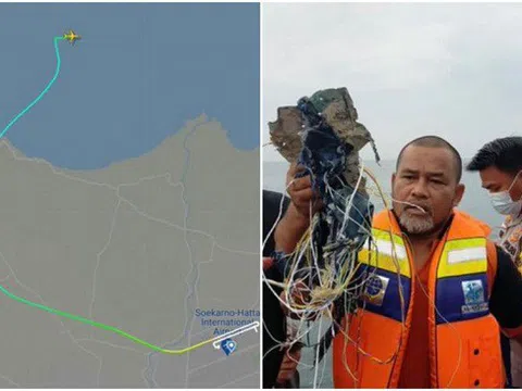 Thông tin mới nhất vụ máy bay Indonesia chở 62 người gặp nạn rơi xuống biển