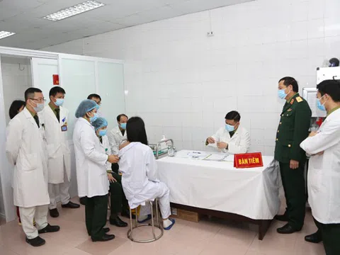Ngày mai (12/1), Việt Nam tiêm vắc xin liều cao nhất cho 3 tình nguyện viên