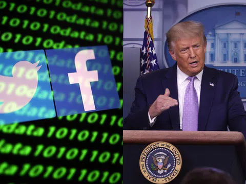 Facebook, Twitter mất 51 tỷ USD sau khi "cấm cửa" ông Trump