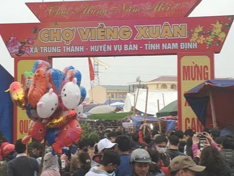 Nam Định: Dừng tổ chức phiên chợ Viềng "mua may, bán rủi" dịp Tết 2021
