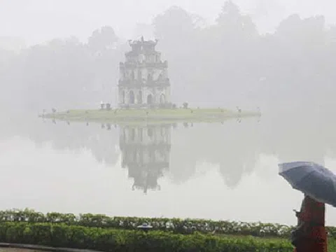 Dự báo thời tiết ngày 26/1: Hà Nội mưa phùn và có sương mù, nhiệt độ thấp nhất 15 độ C