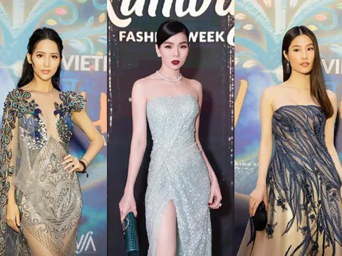 Lệ Quyên và dàn mỹ nhân Việt lộng lẫy trên thảm đỏ Tuần lễ thời trang Vietnam Runway Fashion Week 2020