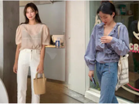 Sắm áo blouse, bạn sẽ triển được ngay 6 chiêu mix đồ yểu điệu, sang xịn thôi rồi