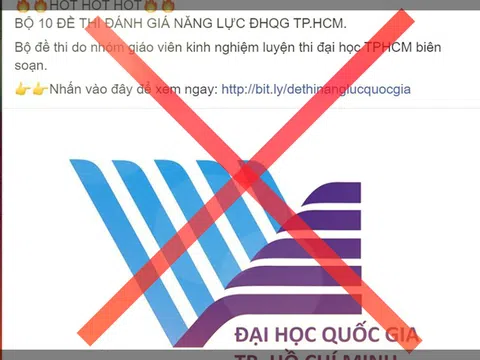 Bát nháo “chợ trời” luyện thi đánh giá năng lực đại học Quốc gia TP.HCM