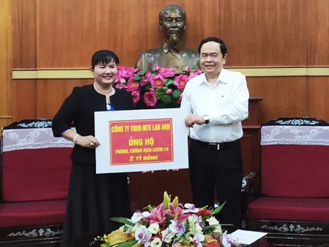 Công ty TNHH MTV Lan Anh góp 6 tỷ đồng "đánh giặc" Covid-19 dù kinh doanh bị ảnh hưởng vì dịch
