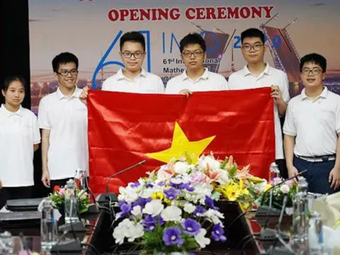 Olympic Toán học quốc tế 2020: 6/6 thí sinh dự thi đạt giải, một học sinh lớp 10 giành Huy chương Vàng