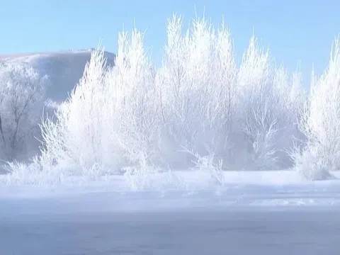 Video: Khung cảnh băng tuyết trắng xóa ở Trung Quốc đẹp như xứ sở thần tiên