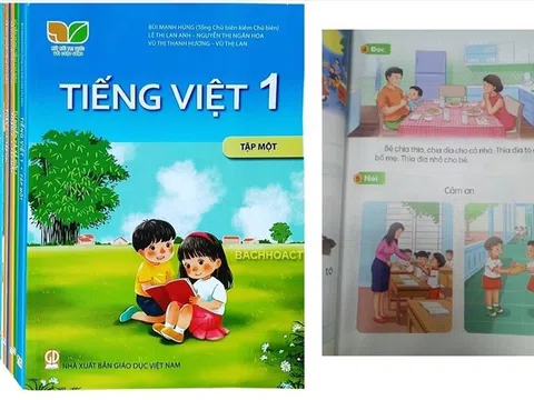 Đề xuất chỉnh sửa lỗi trong 4 bộ sách giáo khoa lớp 1
