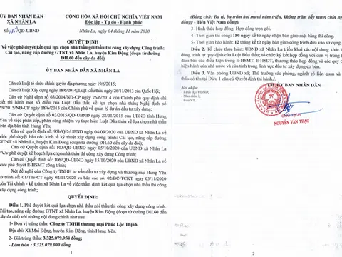 Hưng Yên: Công ty Phúc Lộc Thịnh gian lận hồ sơ vẫn “bao thầu” tại huyện Kim Động?