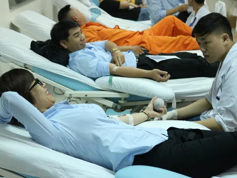 PC Thừa Thiên Huế: Ngày hội hiến máu nhân đạo “Vạn trái tim, một tấm lòng”