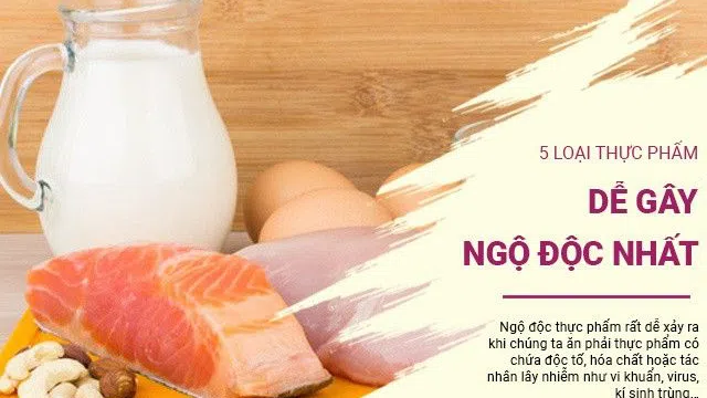 5 loại thực phẩm dễ gây ngộ độc nhất ai cũng nên biết để chủ động phòng tránh