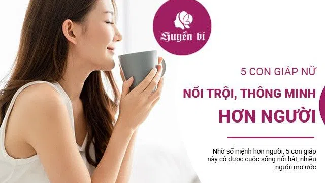 5 con giáp may mắn, thông minh, hưởng số mệnh hơn người