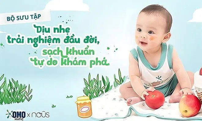 Nous hợp tác cùng OMO Matic ra mắt bộ sưu tập thời trang cho bé