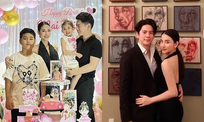 Con riêng Mai Hồ từng được Trấn Thành xưng là ba giờ lớn phổng phao, bố dượng chăm như ruột thịt