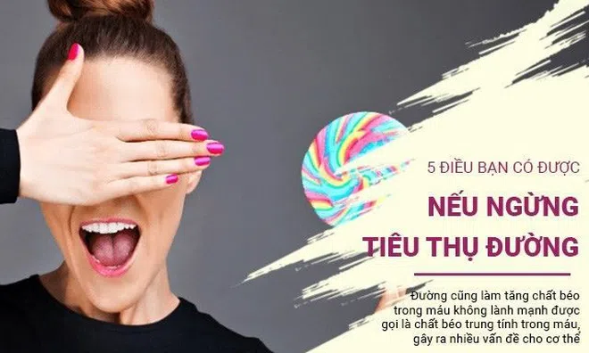 5 điều sẽ xảy ra với cơ thể khi bạn ngừng ăn đường