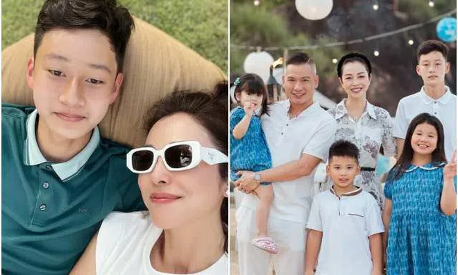 Jennifer Phạm chụp hình với "bản sao Quang Dũng": Cậu bé điển trai, có đôi mắt buồn