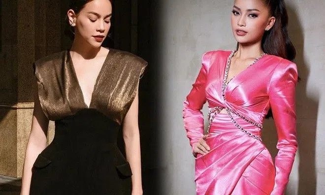 Ngọc Châu diện lại thiết kế Hồ Ngọc Hà mặc đi làm, fan đòi "giải cứu" vì nhìn hoa hậu như mẹ bỉm